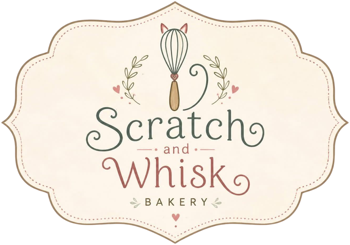 Scratch and Whisk Bakery logo